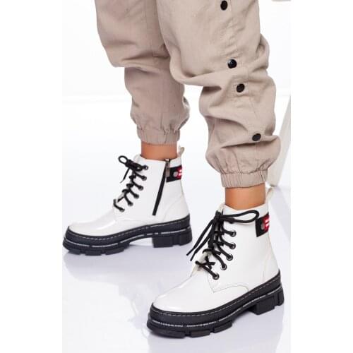 Women Mis-Calf Boots High Quality Leather Platform Winter Boot Martins Casual Motorcycle Woman Shoes Fashion Women Boots 2020