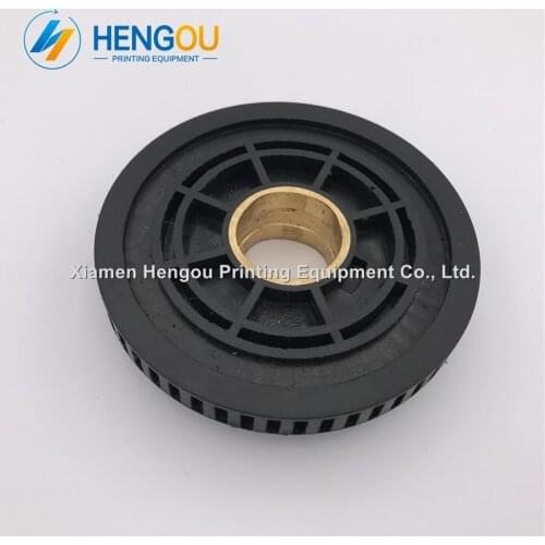 1 piece offset parts 93.526.353F 93.256.353F 93.015.353F Offset CD102 SM102 Black slowdown suction wheel size 90x25mm