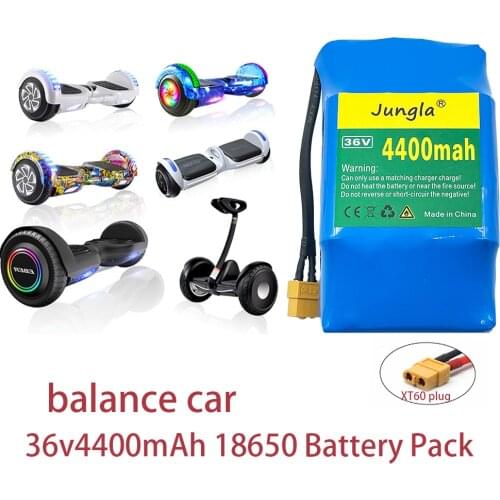 100% New Original 36v 4.4ah lithium battery 10s2p 36v battery 4400mAh lithium ion pack 42V 4400mah scooter twist car battery