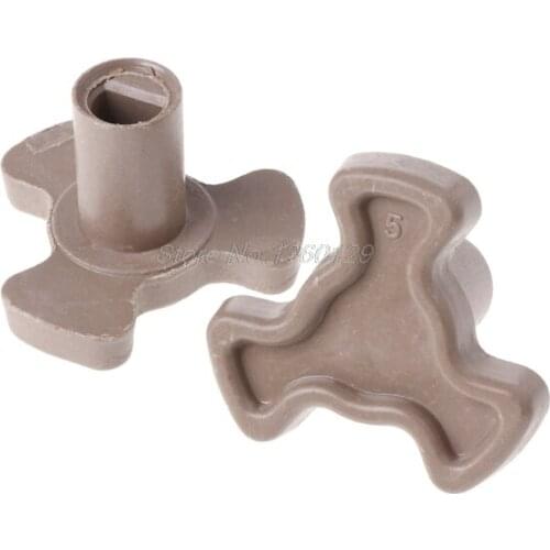 2Pcs 17mm Microwave Oven Turntable Roller Guide Support Coupler Tray Shaft AUG_27 Wholesale&DropShip