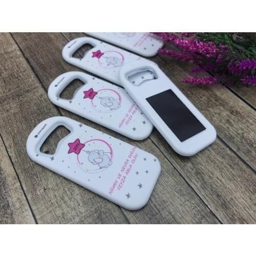 30 pcs Personalized Bottle Opener Magnet-Pink Elephant Model 360379173