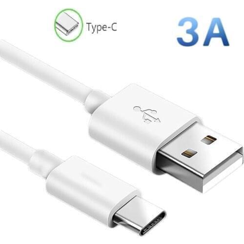 3A USB Type C Cable For Huawei Mate 20 P30 P20 P10 P9 Pro OPPO R9 R7 R5 USBC Type-C Cord Quick Charge 4.0 USB-C Cable