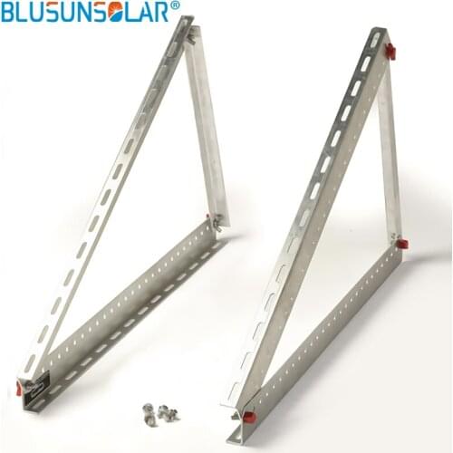 5 set/lot Adjustable Solar Panel Mount Mounting Brackets for 100W solar panel Folding Tilt Legs Boat RV Roof