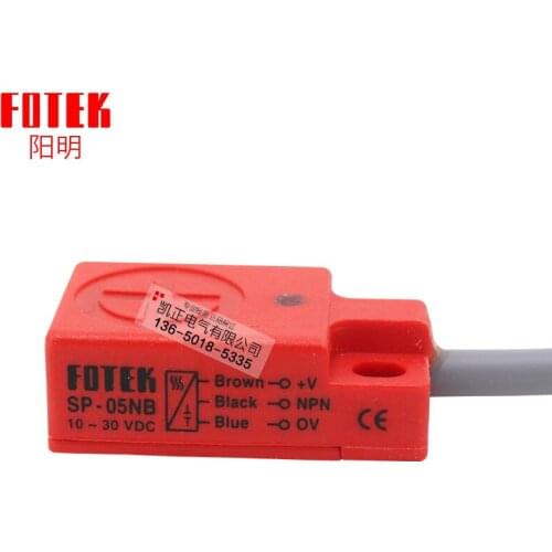 2 pieces Original authentic Taiwan FOTEK proximity switch SP-05NB NPN normally closed free shipping SP05NB proximity sensor