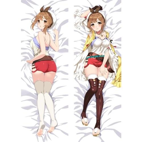 Game Atelier Ryza: Ever Darkness & the Secret Hideout Reisalin Stout Pillow Case Cosplay Dakimakura Hugging Body