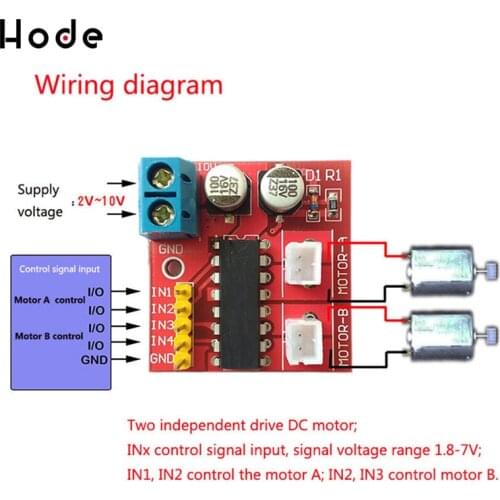 DIY 2.5A Mini Dual Channel DC Motor Driver PWM Speed Control Beyond L298N BSG