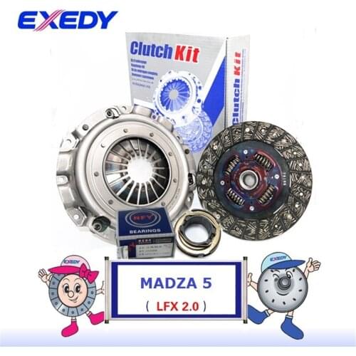 For Mazda 5 LFX 2.0 ORIGINAL Clutch Disc Clutch Plate Bearing Clutch Kit Set Three Pcs Set