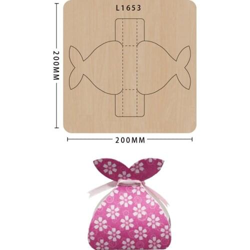 Making Decor Supplies Dies box Template New Design Craft Cutting Die decoration scrapbook Card Craft