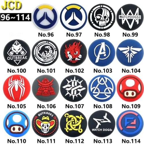 JCD 1PCS Analog Thumb Stick Grips Joystick Cover for PS5 PS4 Pro Slim PS3 Controller Thumbstick Cap for Xbox 360 One X S