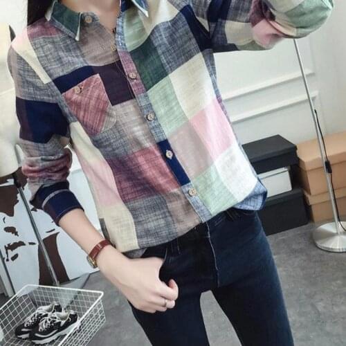 Jlong Women's Flannel Shirts
