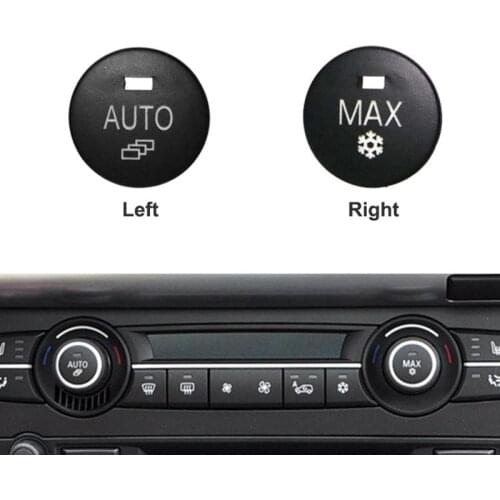 Fan Button Cap For BMW E70 E71 X5 X6 2006-2014 Air Conditioning Heater Climate Control Switch Car Switch Cover Auto Accessories