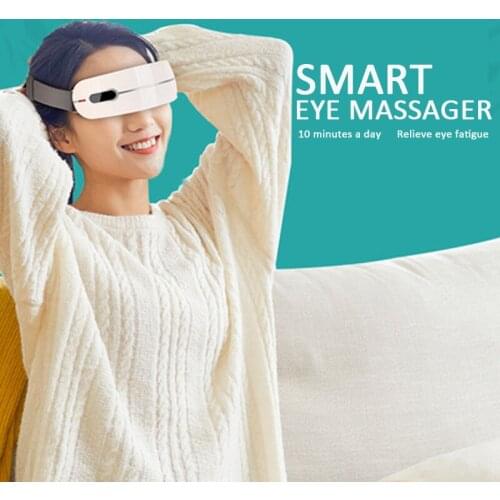 Electric Eye Massager Hot Compression Smart Eye Care Vibrator Bluetooth-compatible Music Foldable Instrument Massage Relax