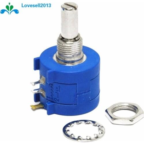 3590S-2-102L Rotary Wirewound Precision Potentiometer Pot 10 Turn 1K Ohm