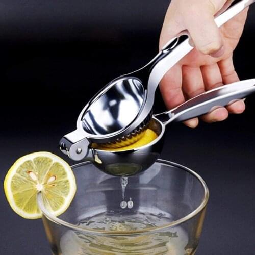 Stainless Steel Manual Squeezer Kitchen Bar Lemon Citrus Fruits Juicer Lime Press Citrus Juice Making Gadget Kitchen Accessories