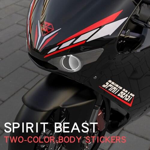 Spirit Beast Motorcycle Sticker Accessories Waterproof for Benelli Honda Yamaha Triumph Kawasaki Royal Enfield Ducati Bmw Suzuki