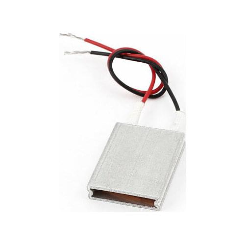 Aluminum PTC Heater Thermostat Constant Temperature 25x20x5mm 12V 60C