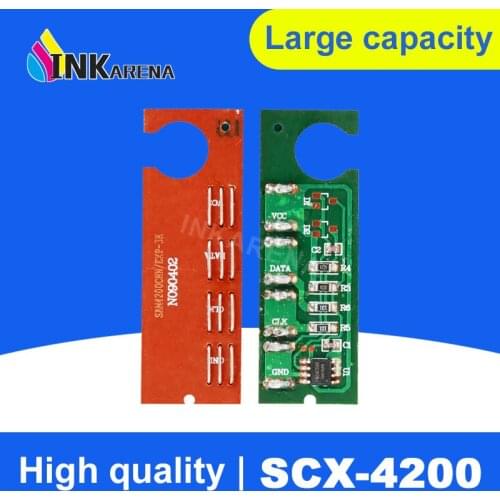 INKARENA SCX4200 Toner Cartridge Chip for Samsung SCX-D4200A SCX 4200 SCX-4200 4210 4220 D4200A SCX-4220 Printer Drum Power Chip