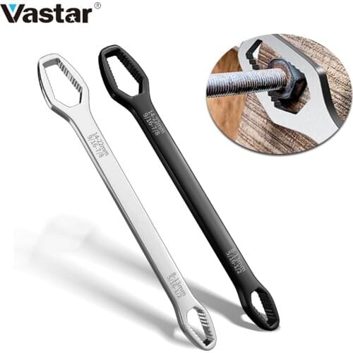 Double-head Universal Torx Wrench 8-22mm Combination Ratchet Spanners for Bicycle Motorcycle Car Repairing Tools
