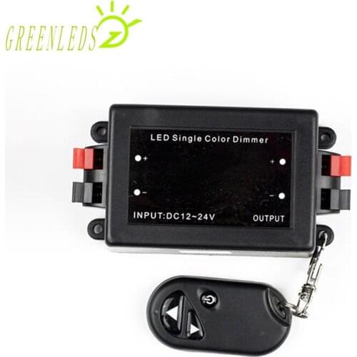 LED Dimmer RF 3Keys Remote Control 8A DC5-24V JM-RF-T1 Single Color Controller with High Quality 3 Years Warranties