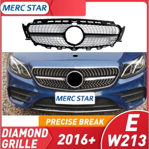 Diamond Grate suitable for CLASS E W213 E63 E180 E200l E260 E300l 2016-18 without emblem