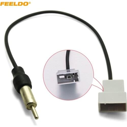 FEELDO 1Pc Car Aftermarket Audio Stereo Factory Antenna Adapter Plug For Subaru Forester/Impreza/Legacy/Outback #4636