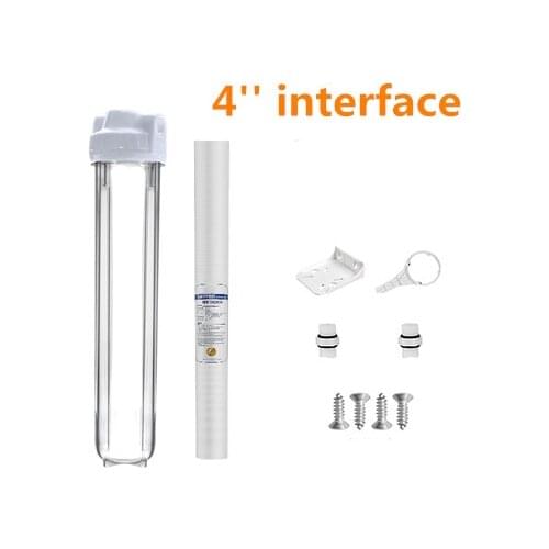 1/2 3/4 quick connection 20 inch filter water filter housing cartridge for water filter Fittings pp sediment filter
