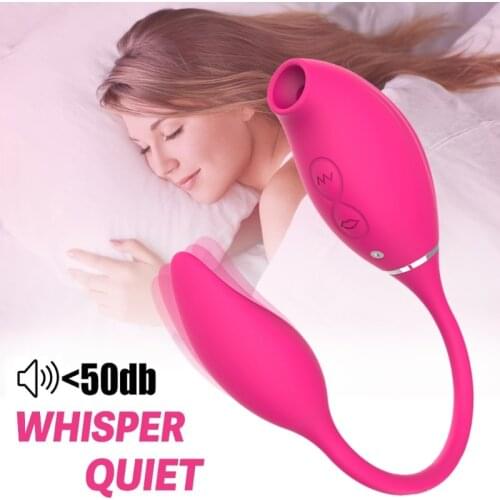 10 Frequency Women G-Spot Vibrator 5 Sucking Modes Massager Stimulation USB Rechargeable Adult Sex Toy for Couples