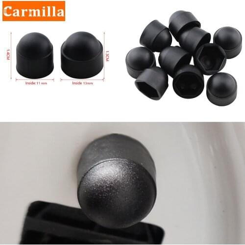 20Pcs Car Door Screw Protection Cap Cover Bolt Nuts for Renault Clio Logan Megane Koleos Scenic Dacia Duster Kaptur Fluence