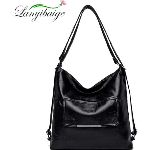 2021 Anti Theft Backpack Women Leather Back Pack Female School Shoulder Bags For Maiden Travel Bagpack Mochilas Feminina Preppy