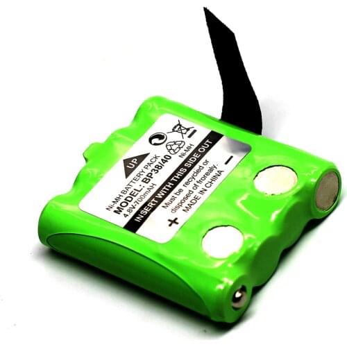 4.8v 700mAh NI-MH Bateria Battery For Uniden BP-38 BP38 BP-40 BT-1013 BT-537 For MOTOROLA TLKR T4 T5 T6 T7 T8 Series Model