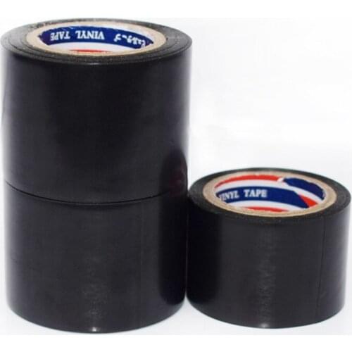 Household Tools Black PVC Waterproof Self-adhesive Tape Electrician Wire Insulation Flame Retardant Plastic Tape Drop Shipping