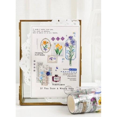 Washi Tape Cute Decorative Adhesive Tape DIY Masking Tape For Stickers Scrapbooking School Stationery Sticker Tape Student Gift