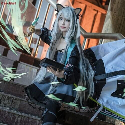 Game Arknights Mint Cosplay Costume RHODES ISLAND Ver.2.0 Fashion Combat Uniform Suits Activity Party Role Play Clothing S-XL