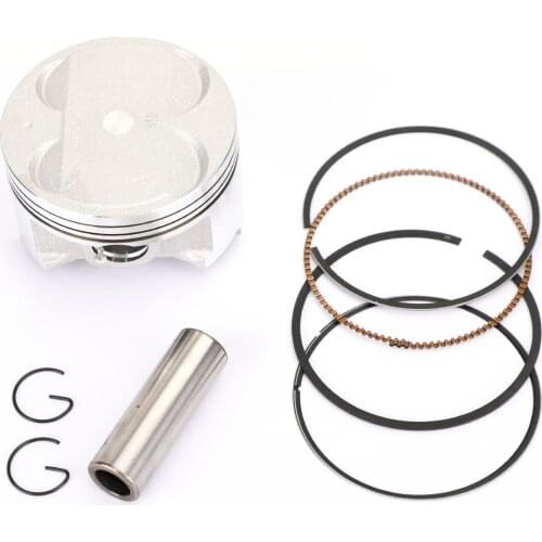 Artudatech Piston Kit & Rings Set Fit for Suzuki AN 400 Burgman S 1999-2006 12140-15F00-000 Motor Parts