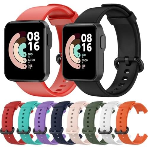 Official Sports Silicone Strap For Xiaomi Redmi Watch Band For Mi Watch Lite Strap Replacement Bracelet Watchbands accessories