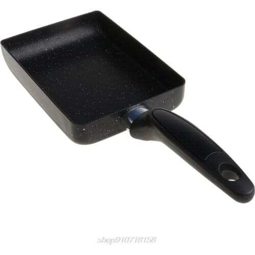 Retangular Omelette Pan Tamagoyaki Egg Pan, Nonstick Maifan Stone, Anti-Scalding Handle for Glass ,Electic D17 20 Dropshipping