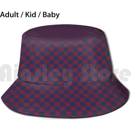 Away Sun Hat Foldable UV Protection Colours Football Footy Sport Soccer Park United Pattern Bar Stripe