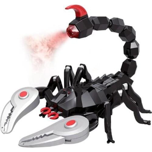 Remote Control Scorpion, Infrared Radio Control Kids Toy RC Scorpion Realistic Simulation Joke Scary Trick Simulation Animal Toy