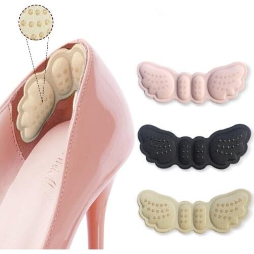2pcs Butterfly Heel Insoles Heel Shoes Stickers for Heels Length Shoe Heel Pad Foot Care Anti Abrasion Keep Abreast Heel Pads