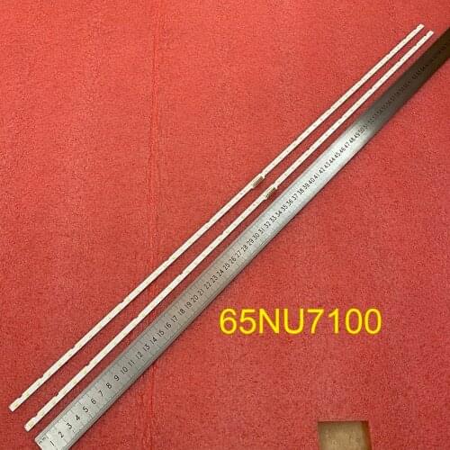 2pcs LED Backlight strip for Samsung UN65NU7100 UN65RU7100G UE65NU7100 UE65NU7400 UE65NU7172 UE65NU6179 UN65NU6070 UN65NU6080
