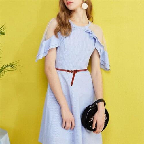Knot Belts Metal Ring Women Thin Leather Strap Belt Dress Accessories Female Leather Cowhide Fashion Narrow Belts