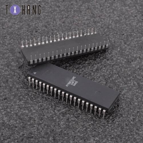 1PCS/5PCS AT89C51RC-24PI 40PINS 8-bit Microcontroller with 32K Bytes Flash IC diy electronics