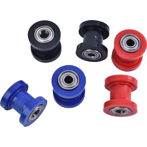 1pcs 8mm 10mm Chain Roller Slider Tensioner Wheel Guide Pit Dirt Mini Bike Moto