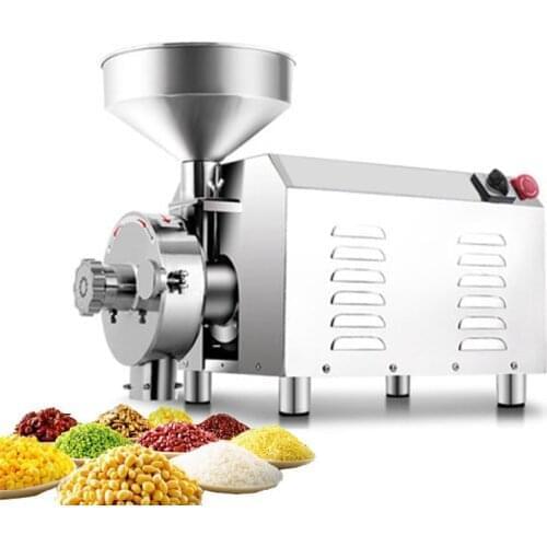 3000W Electric Grains Grinder Crusher Powder Mixer Commercial Medicine Miling Machine Ultra-fine Flour Crusher Grinding Machine