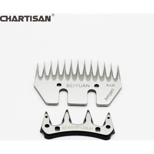 BEIYUAN shearing clipper blade 9 & 13 teeth blade comb sheep shearing scissor 1pc Comb & 1pc Cutter