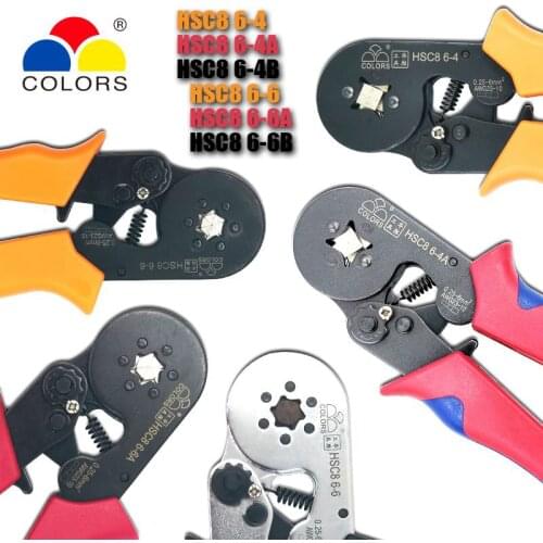 COLORS crimping tool hsc8 6-4 6-6 crimper kablo kesici pliers cable crimp tools plier wire cutter alicate crimpador alicates