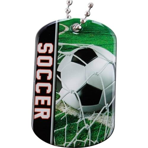 Cheap Custom Personalized Metal Print Sports Dog Tag