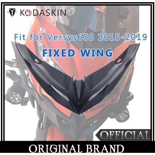 KODASKIN Headlight Windscreen Center Cowl Panel Fairing for Kawasaki Versys650 2015-2019