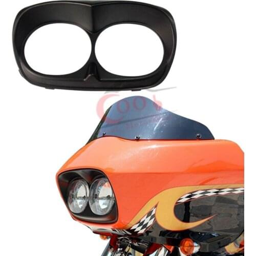 Matt Black Bad Boy Eagle Hawk Sharp Headlight Cover Fits For Harley Road Glide Roadglide 1998-2013
