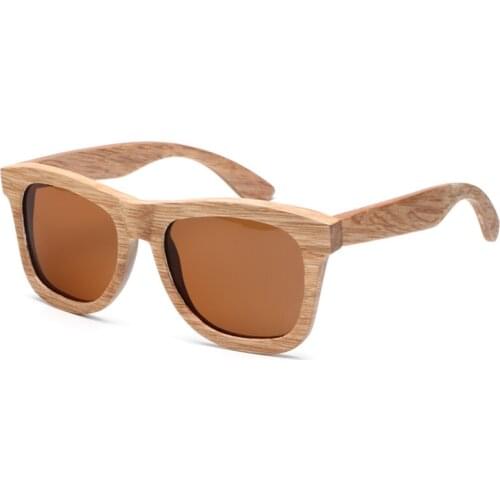 Ablibi Natural Wood Polarized Sunglasses for Men Handmade Bamboo Wooden Floating Shade in Wood Gift Package